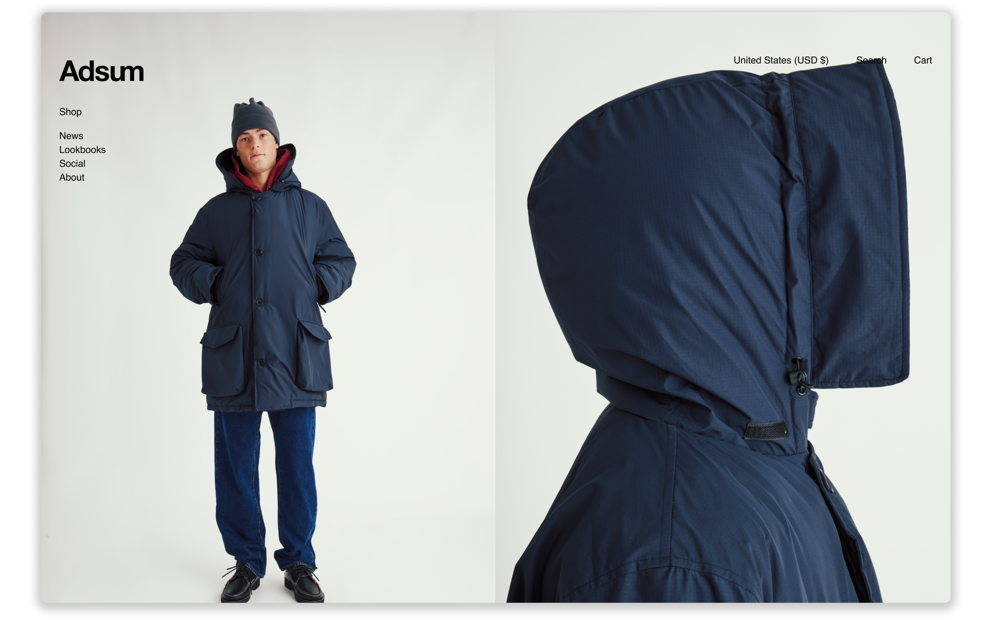 Adsum Landing Page Display 2