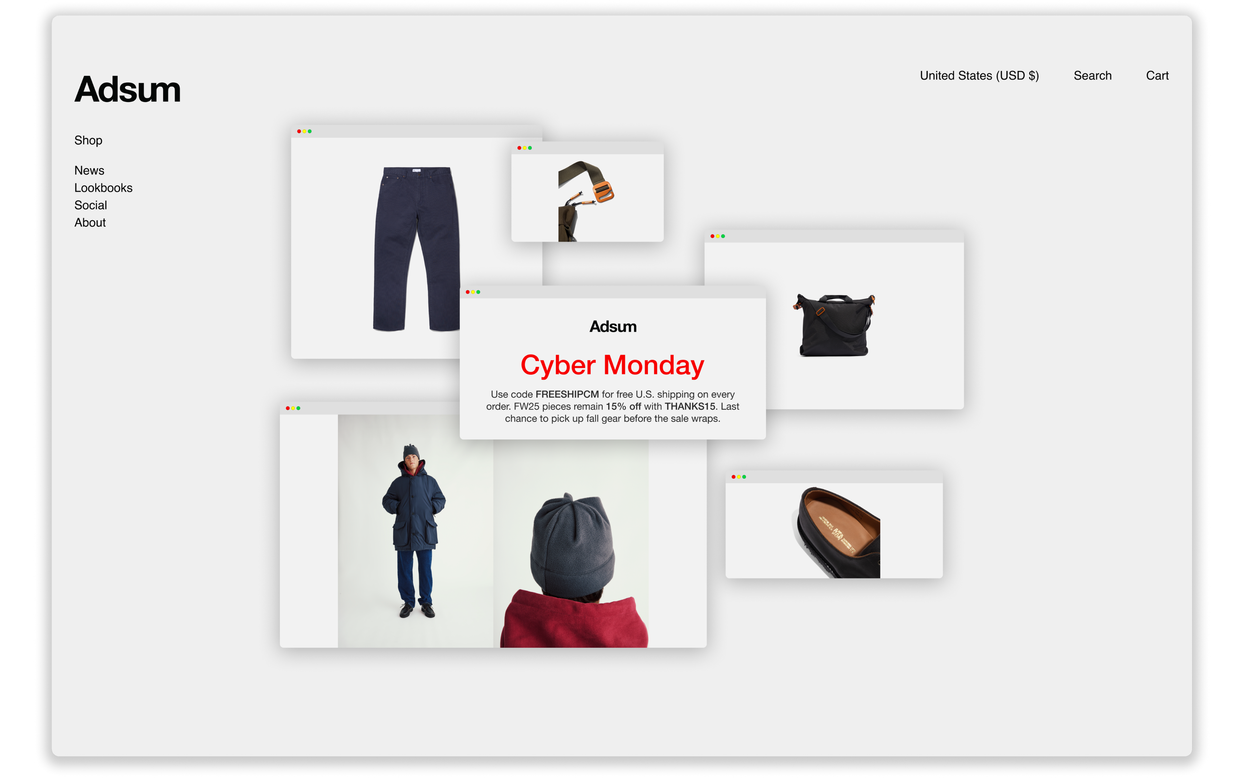Adsum Landing Page Display 3