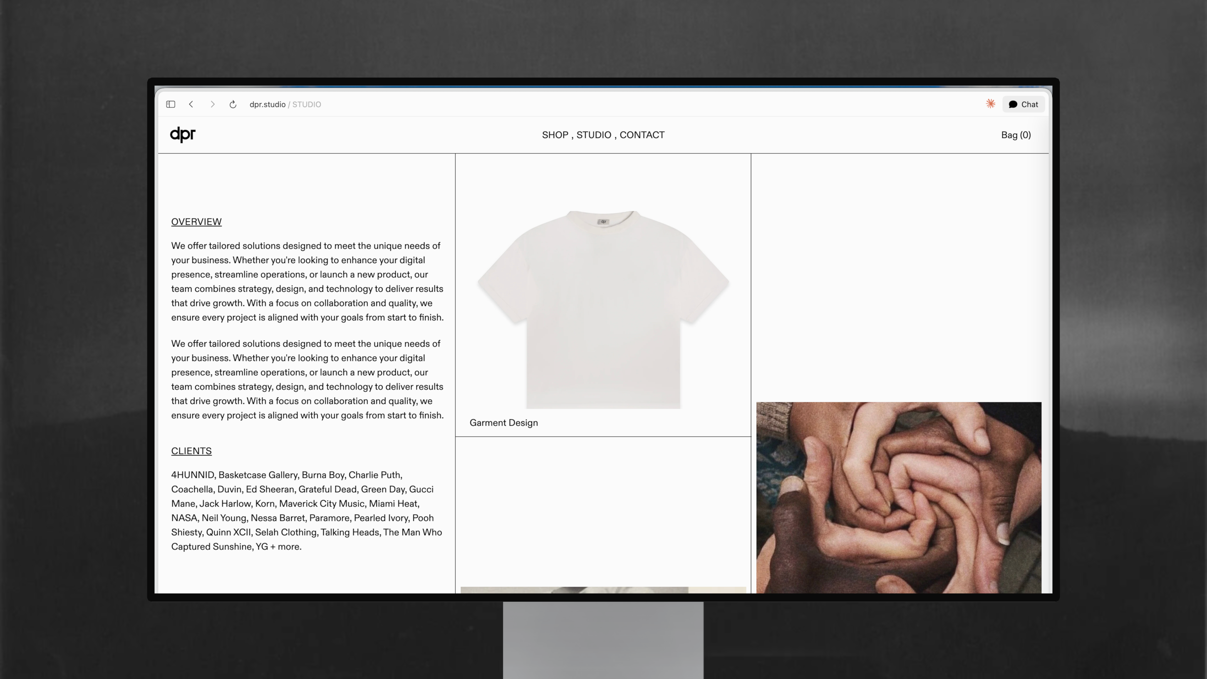 DPR Studio Product View