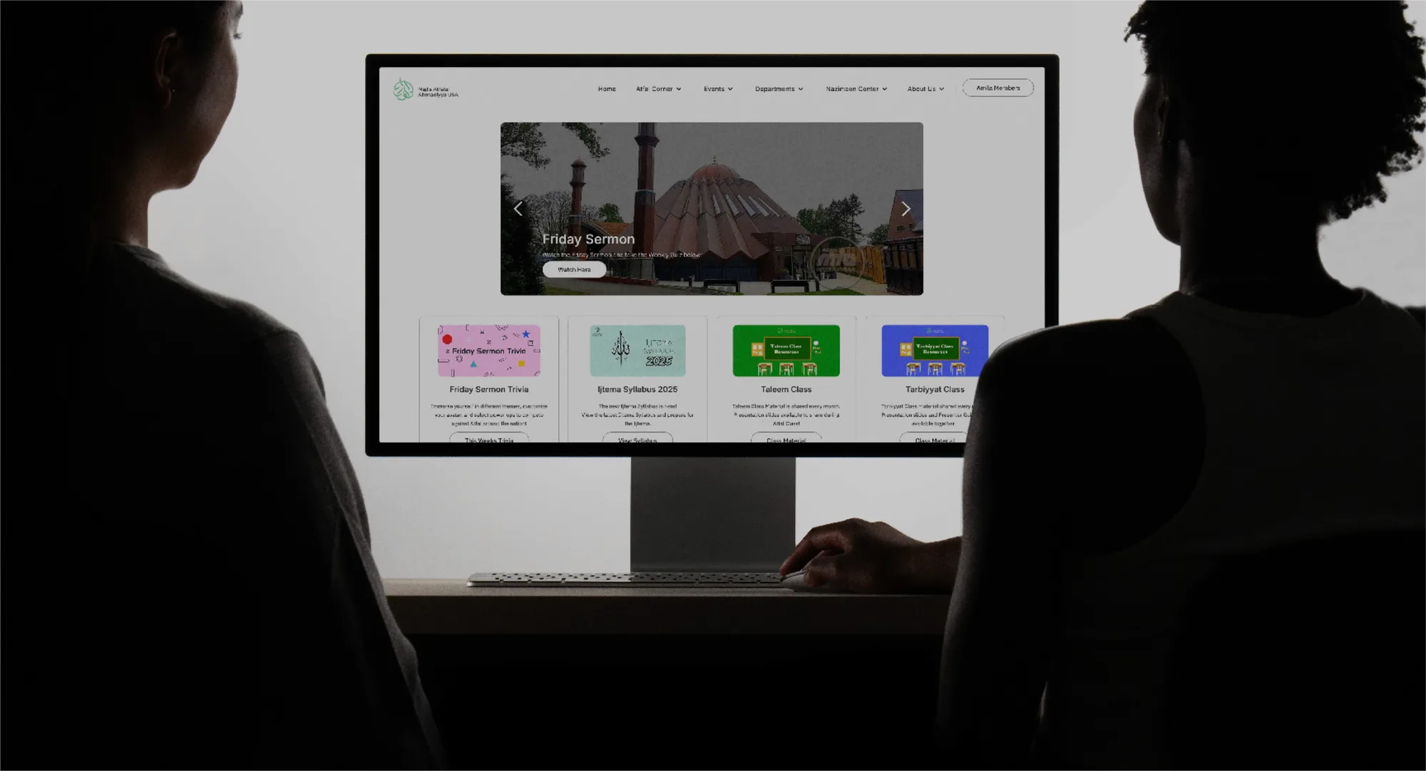 Old vs New NMYA Website