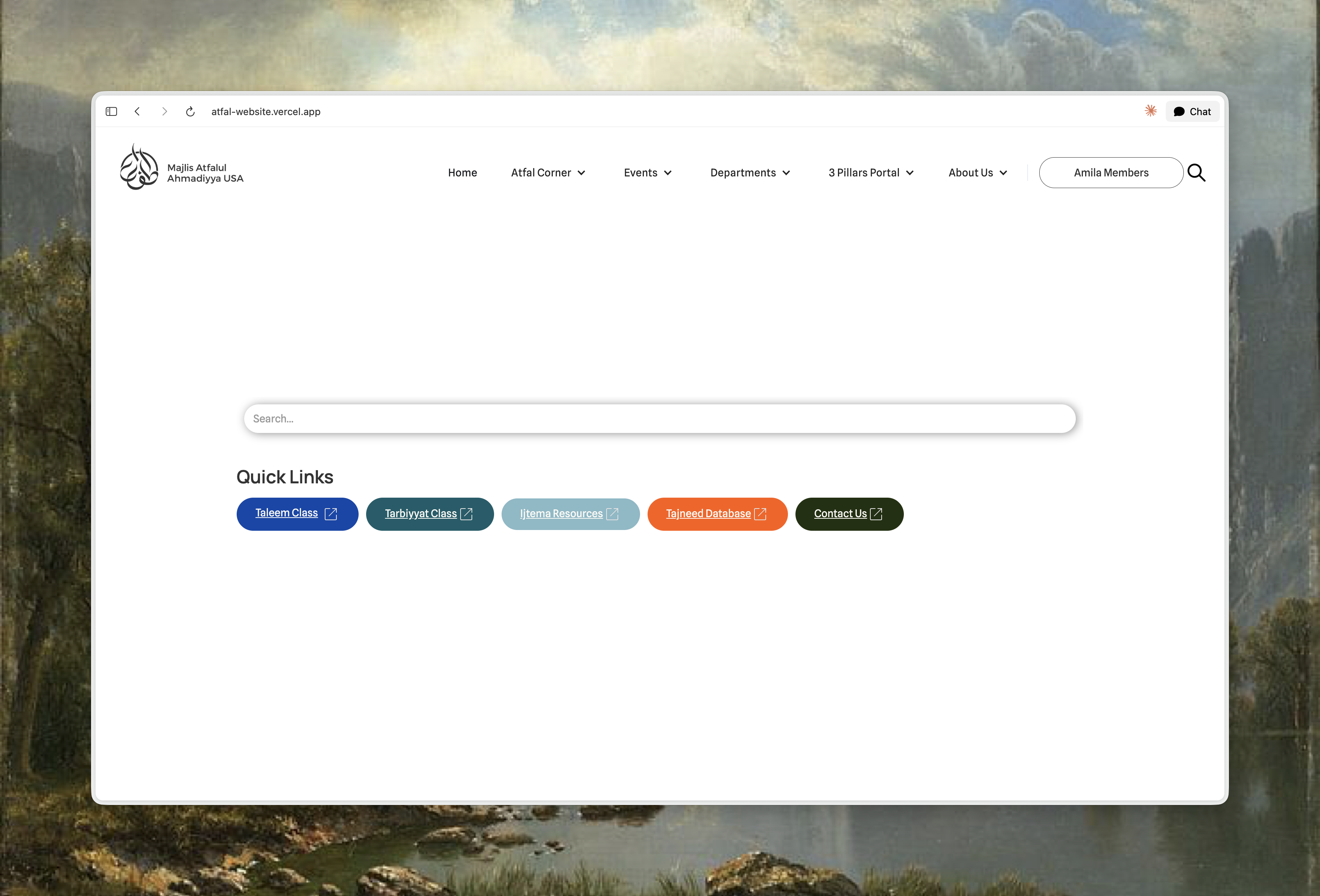 New Search Bar